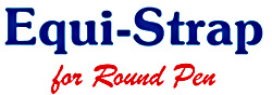 Equi-Strap Logo for Round Pen & Portable Stall Fence